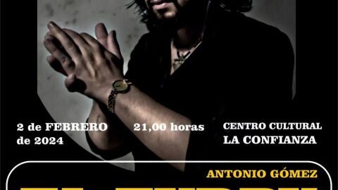 Cartel del concierto de Antonio G&oacute;mez "El Turry"