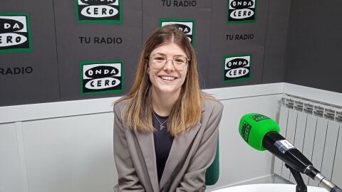 Paula Ca&ntilde;ada en la Cadena