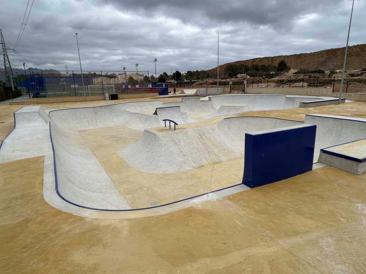 El nuevo Skate-park de La Nucía entra en su tramo final El nuevo Skate-park de La Nucía entra en su tramo final