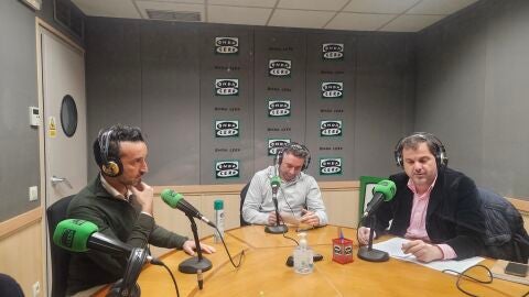 Ricardo Cabezas, Carlos P&eacute;rez y Javier Gij&oacute;n
