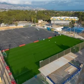 Sustitución del césped artificial del campo de Fútbol 11 de L'Alfàs Sustitución del césped artificial del campo de Fútbol 11 de L'Alfàs