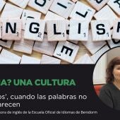 Belén Chamorro, profesora de inglés de la Escuela Oficial de Idiomas de Benidorm.