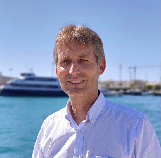 Marcos Marí: "Tenemos que luchar entre todos para que la ruta Ibiza y Formentera sea la más sostenible de Europa" Marcos Marí: "Tenemos que luchar entre todos para que la ruta Ibiza y Formentera sea la más sostenible de Europa"