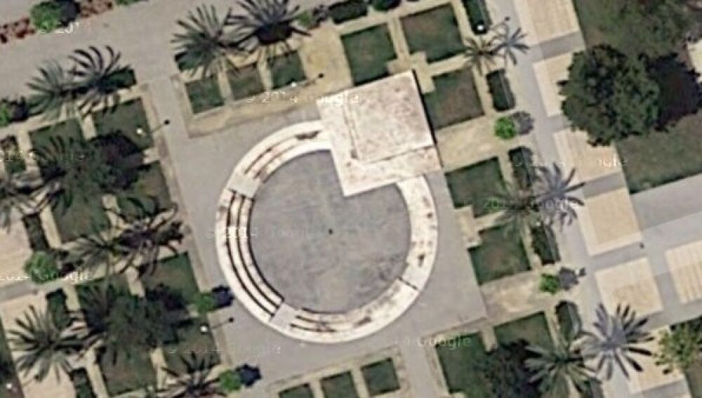 La geometría del Rincón de los Poetas 