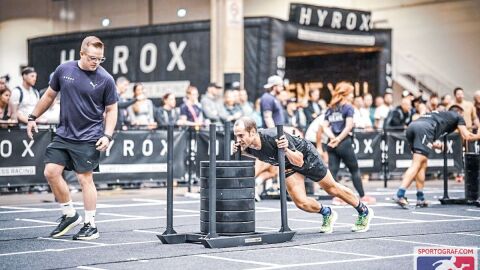 1-2 Pelayo Men&eacute;ndez, ovetense que compite en Hyrox