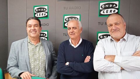 Manuel Rocamora, Javier Puebla y Alejandro Sarabia
