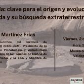 Ponenecia de Jesús Martínez Frías en "Los Viernes con la Ciencia"