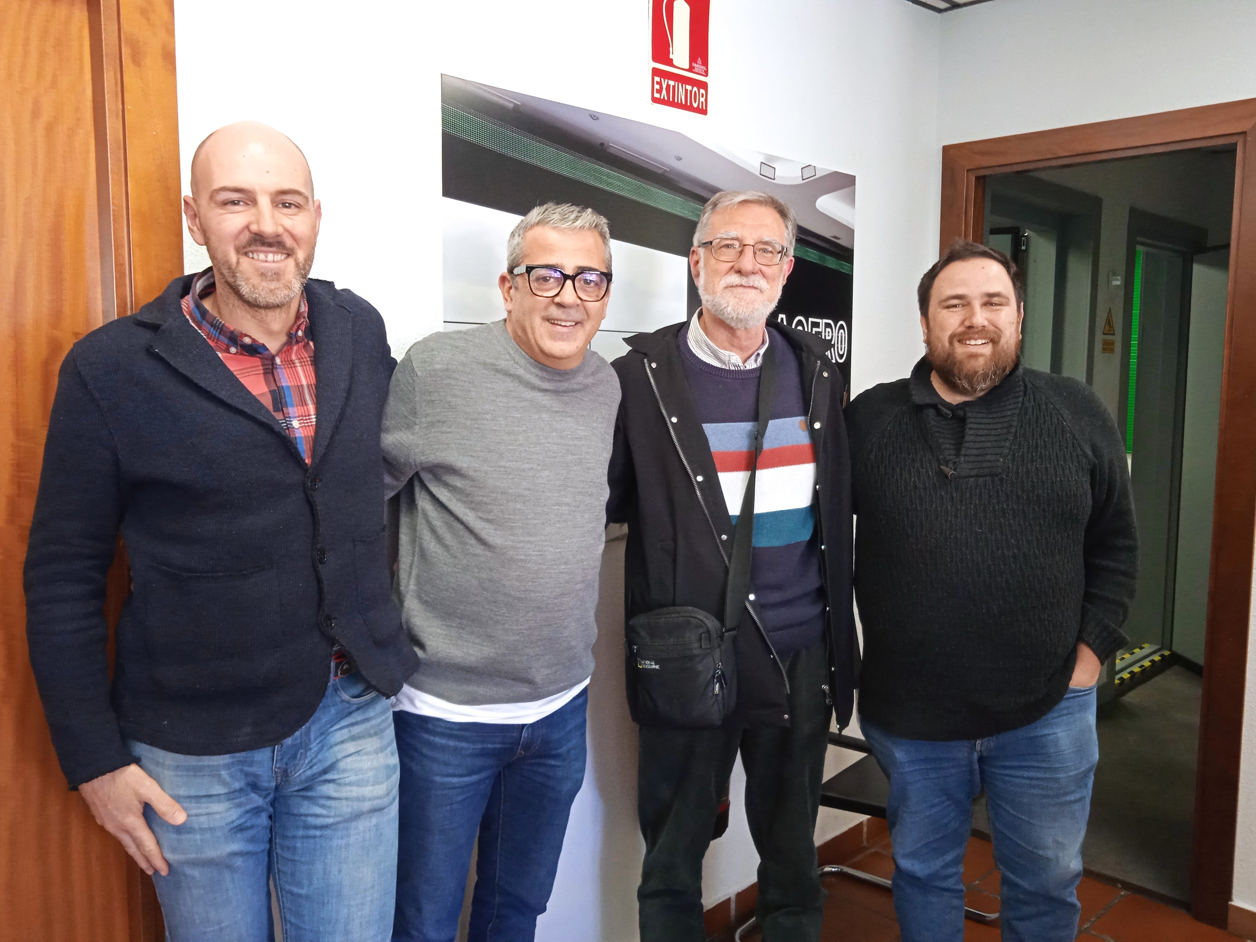 Los compañeros cierran filas con Chema López Juderías Los compañeros cierran filas con Chema López Juderías