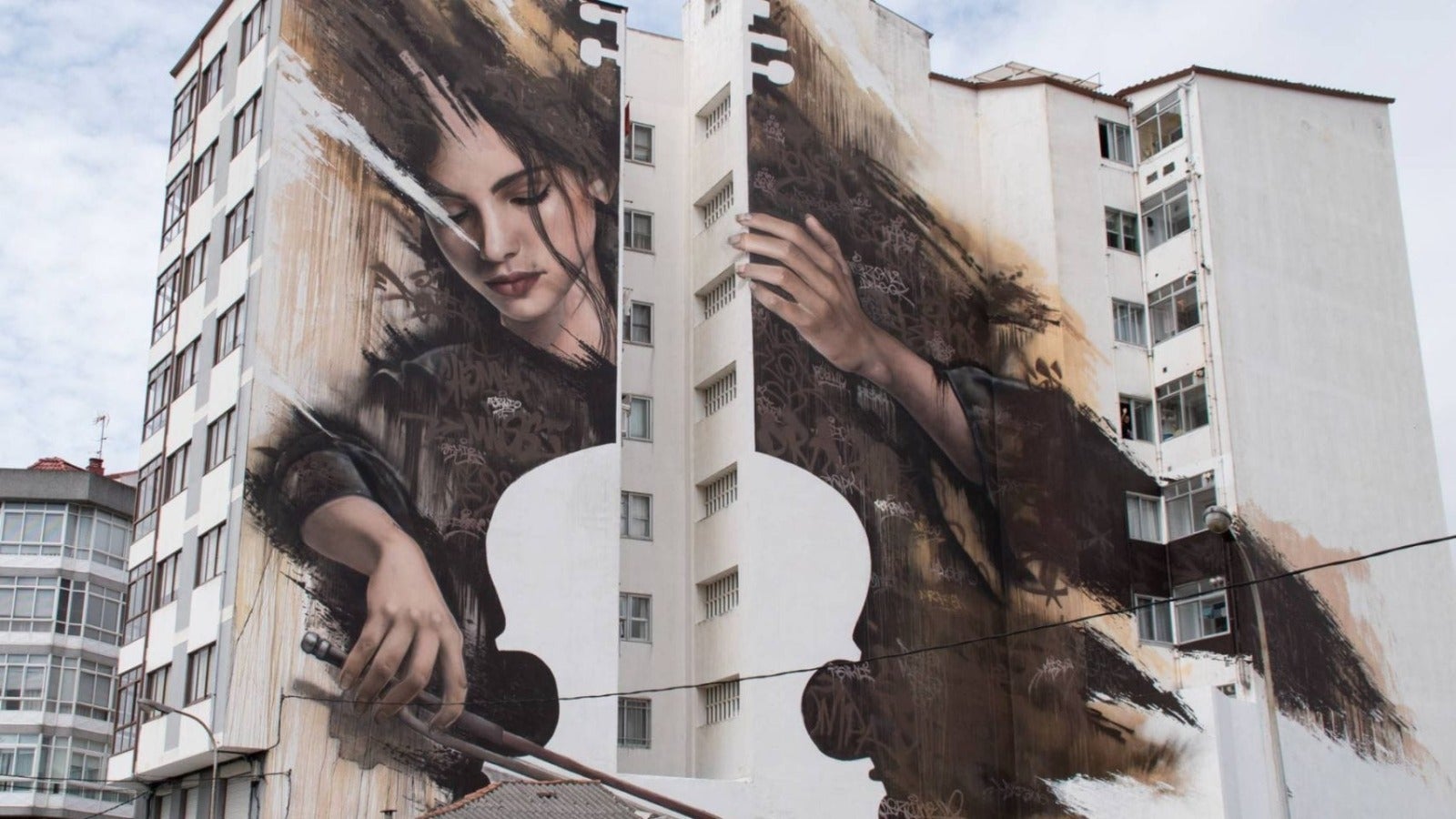 El mejor mural del mundo está en Fene El mejor mural del mundo está en Fene