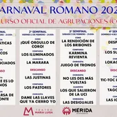 Concurso Agrupaciones Carnaval Romano Concurso Agrupaciones Carnaval Romano