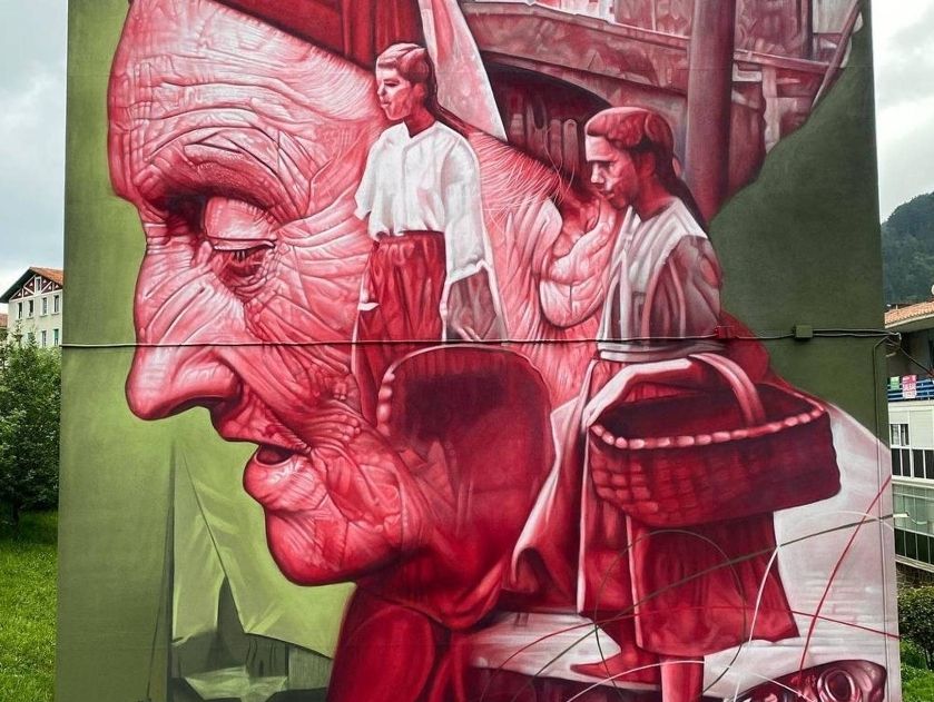 Ondarroa tiene uno de los mejores murales del mundo Ondarroa tiene uno de los mejores murales del mundo