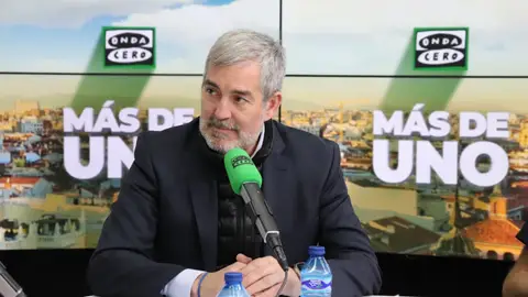 El presidente del Gobierno de Canarias, Fernando Clavijo, en 'Más de uno' El presidente del Gobierno de Canarias, Fernando Clavijo, en 'Más de uno'
