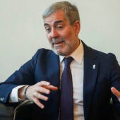 El presidente del Gobierno de Canarias, Fernando Clavijo