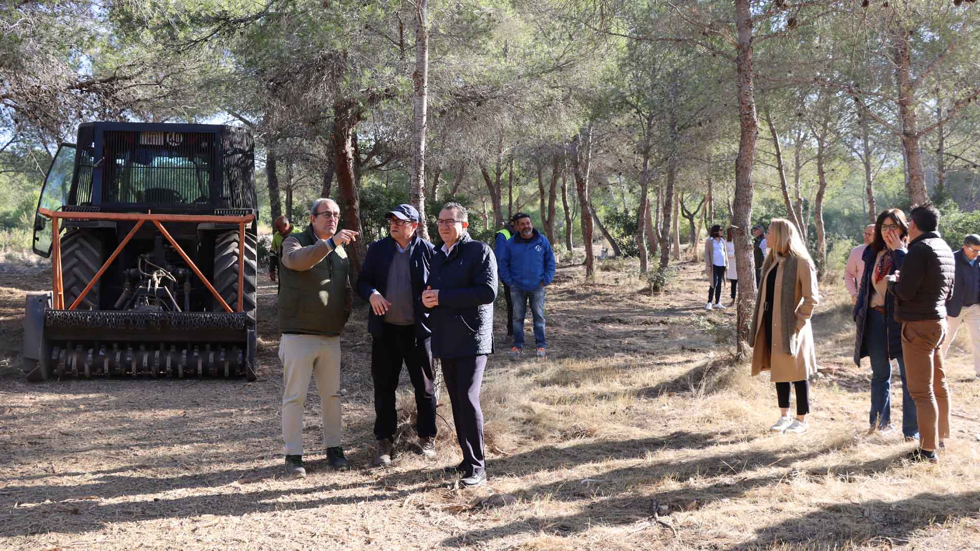 Benidorm toma medidas contra incendios en el Moralet Benidorm toma medidas contra incendios en el Moralet