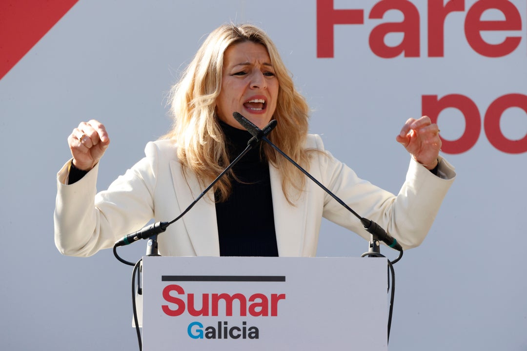 Yolanda Díaz pide "ayuda" para reducir la jornada laboral: "En el Gobierno tengo problemas" Yolanda Díaz pide "ayuda" para reducir la jornada laboral: "En el Gobierno tengo problemas"
