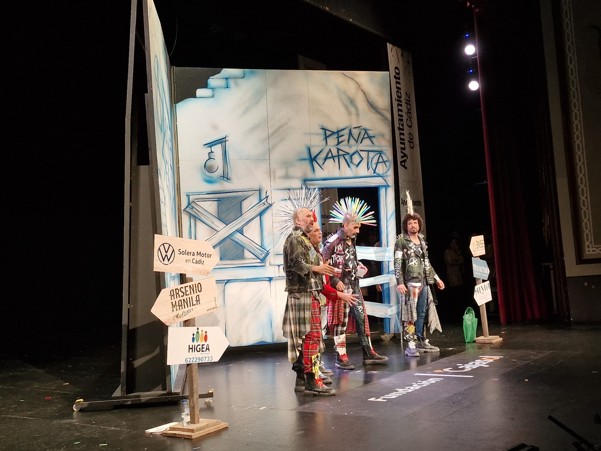 Así ha sido la actuación del cuarteto 'Punk y Circo: la lucha continúa' en las semifinales del COAC 2024 Así ha sido la actuación del cuarteto 'Punk y Circo: la lucha continúa' en las semifinales del COAC 2024
