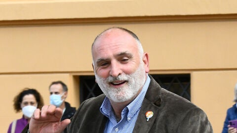 El chef Jos&eacute; Andr&eacute;s en Oviedo en 2021
