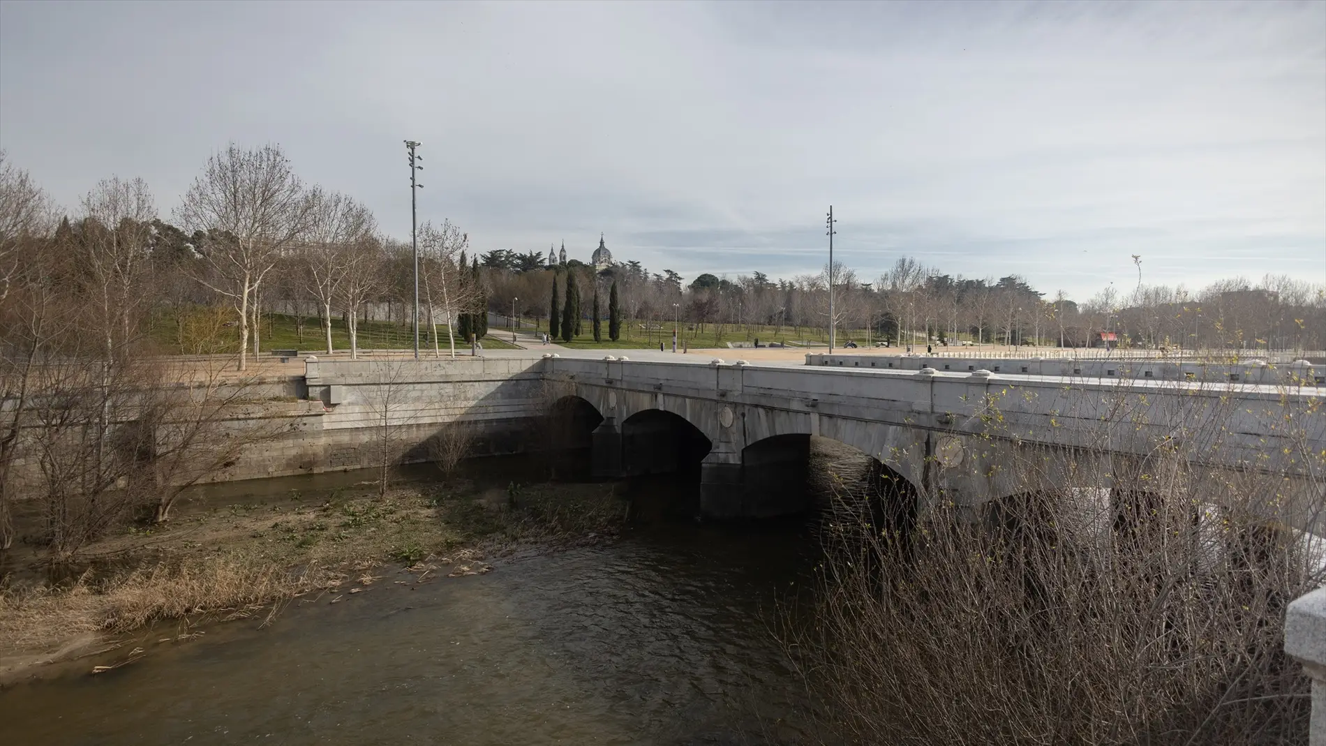El Puente del Rey en Madrid Río acogerá la 'mascletà' madrileña el próximo 18 de febrero