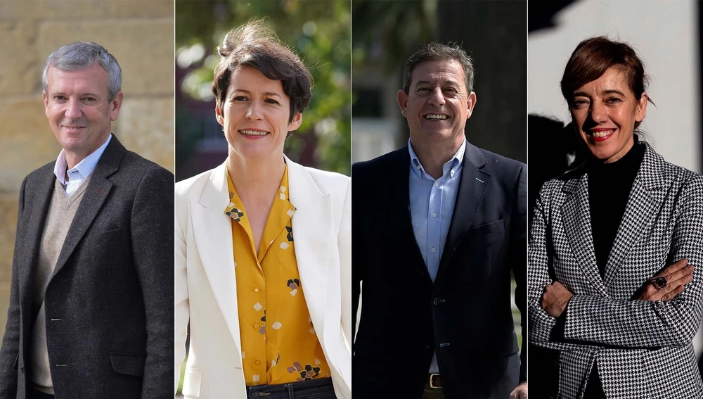 Quién es quién en las elecciones de Galicia: así son los candidatos para el 18F