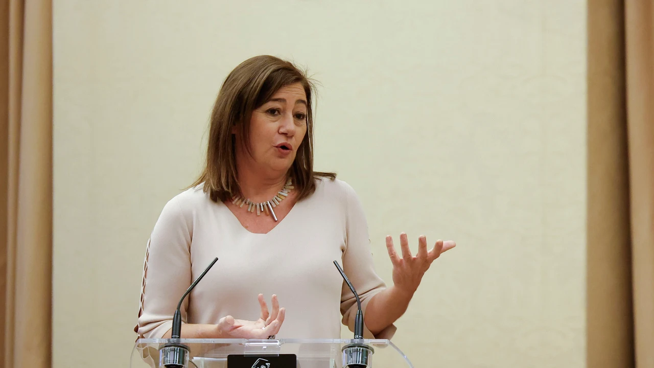 La presidenta del Congreso de los Diputados, Francina Armengol, en una imagen de archivo