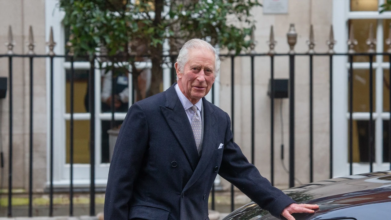 El rey de Inglaterra Carlos III