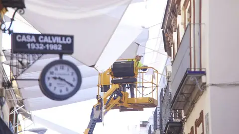 La calle Regina tendrá entoldado este año y "en próximos días" se licitará en Marqués de Contadero La calle Regina tendrá entoldado este año y "en próximos días" se licitará en Marqués de Contadero