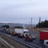 Los tractores han dificultado el tráfico en las carreteras aragonesas