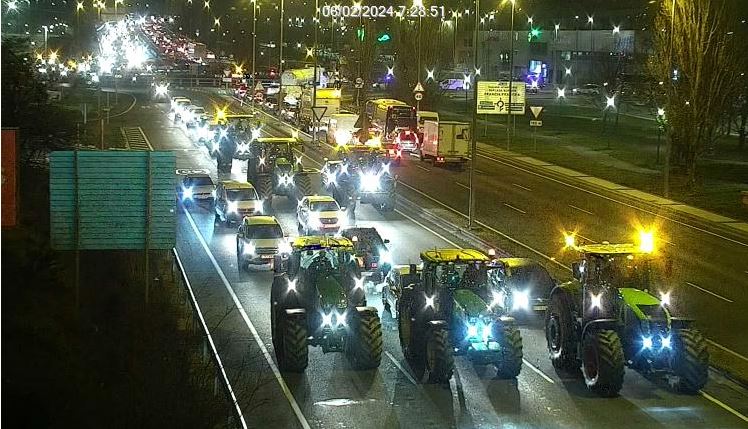 Vuelven las protestas del campo a la Gran Vía Vuelven las protestas del campo a la Gran Vía
