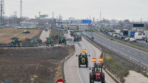 Tractorada en Manzanares