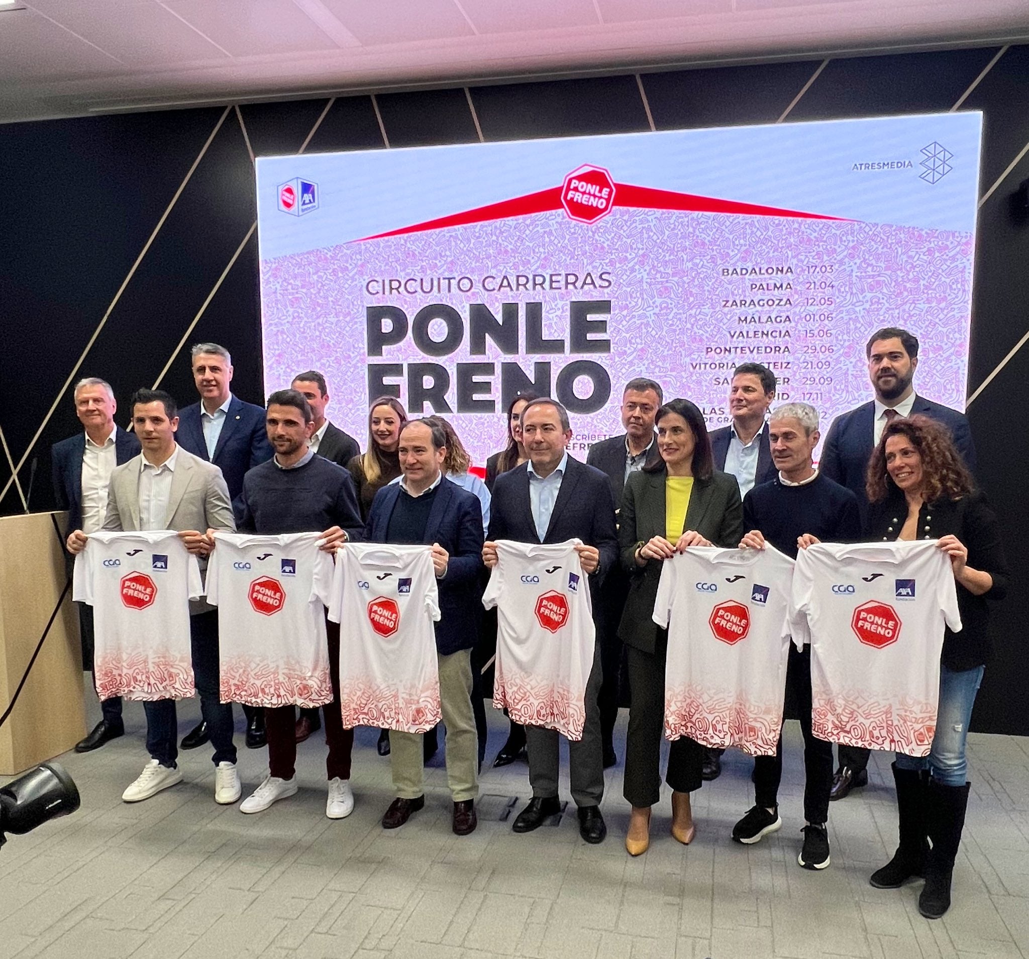 PONLE FRENO presenta su circuito de carreras solidarias para 2024 con récord de 10 ciudades PONLE FRENO presenta su circuito de carreras solidarias para 2024 con récord de 10 ciudades