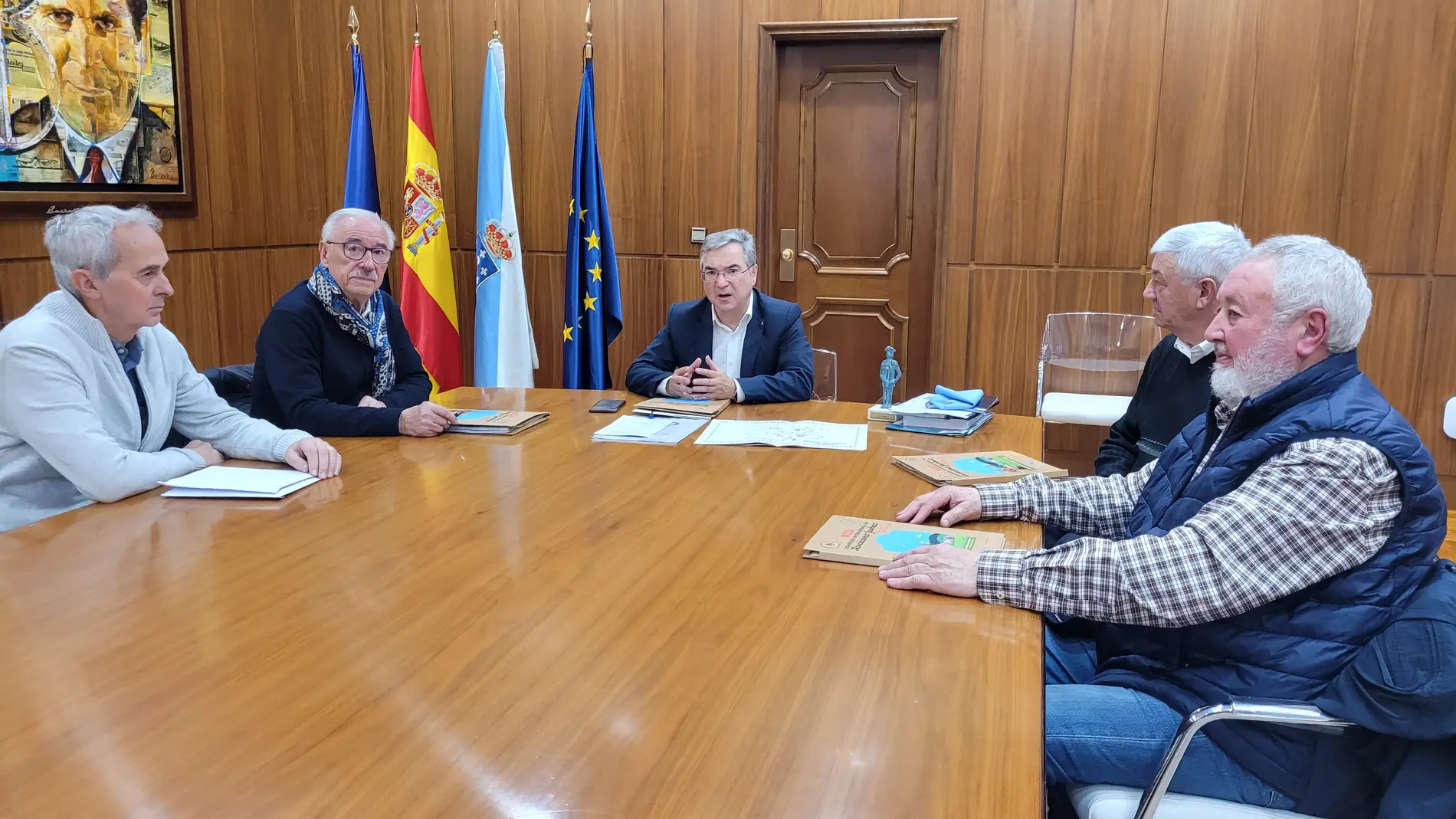 A Deputacion de Ourense promocionará o camiña da Via da Prata