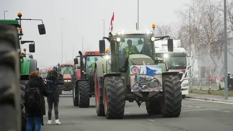 Tractorada en Vitoria Tractorada en Vitoria