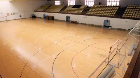 Vista del pabellón deportivo "Vicente Crespo" Vista del pabellón deportivo "Vicente Crespo"