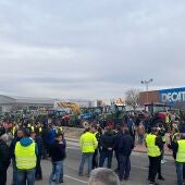 Colapso en al ciudad de Albacete con la presencia de más de 500 tractores 