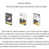 Trilogía de libros sobre Salud, Educación y Estilo de Vida, de Manuel Jesús Jiménez