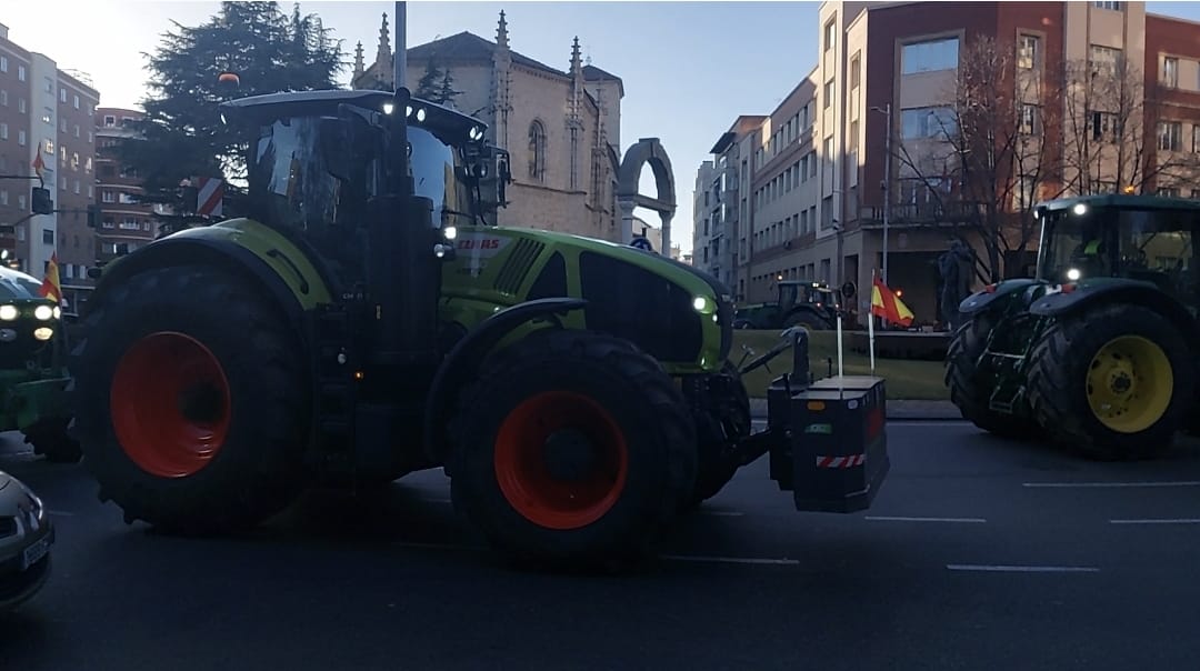 Consulta el corte de calles y el recorrido de la tractorada prevista en Palencia para el jueves 8 de febrero Consulta el corte de calles y el recorrido de la tractorada prevista en Palencia para el jueves 8 de febrero