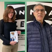 Inma Mansilla, escritora y periodista y el doctor Raouf, otorrino 