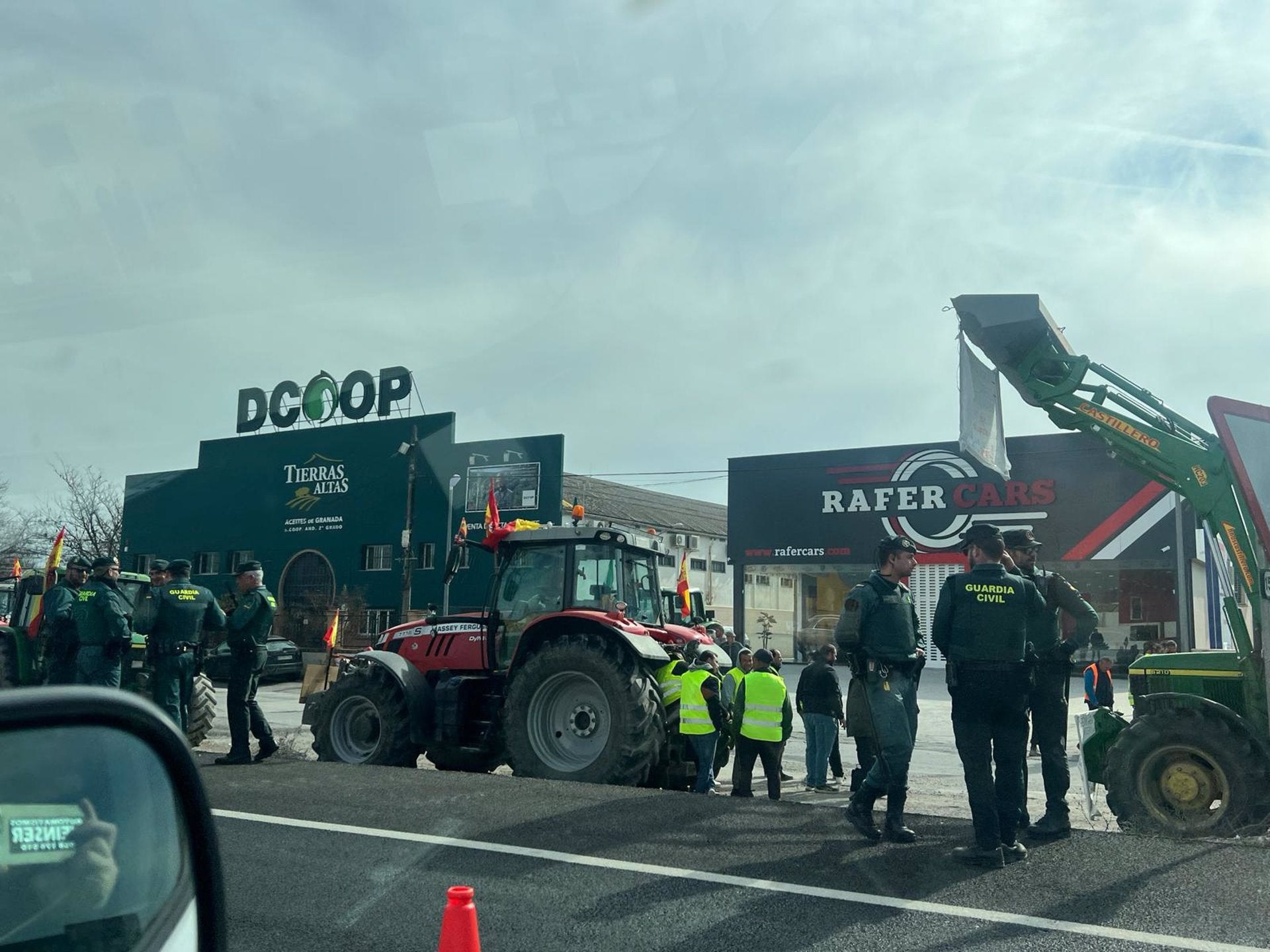 En libertad el detenido en Antequera por atentado a la autoridad en las protestas de agricultores En libertad el detenido en Antequera por atentado a la autoridad en las protestas de agricultores
