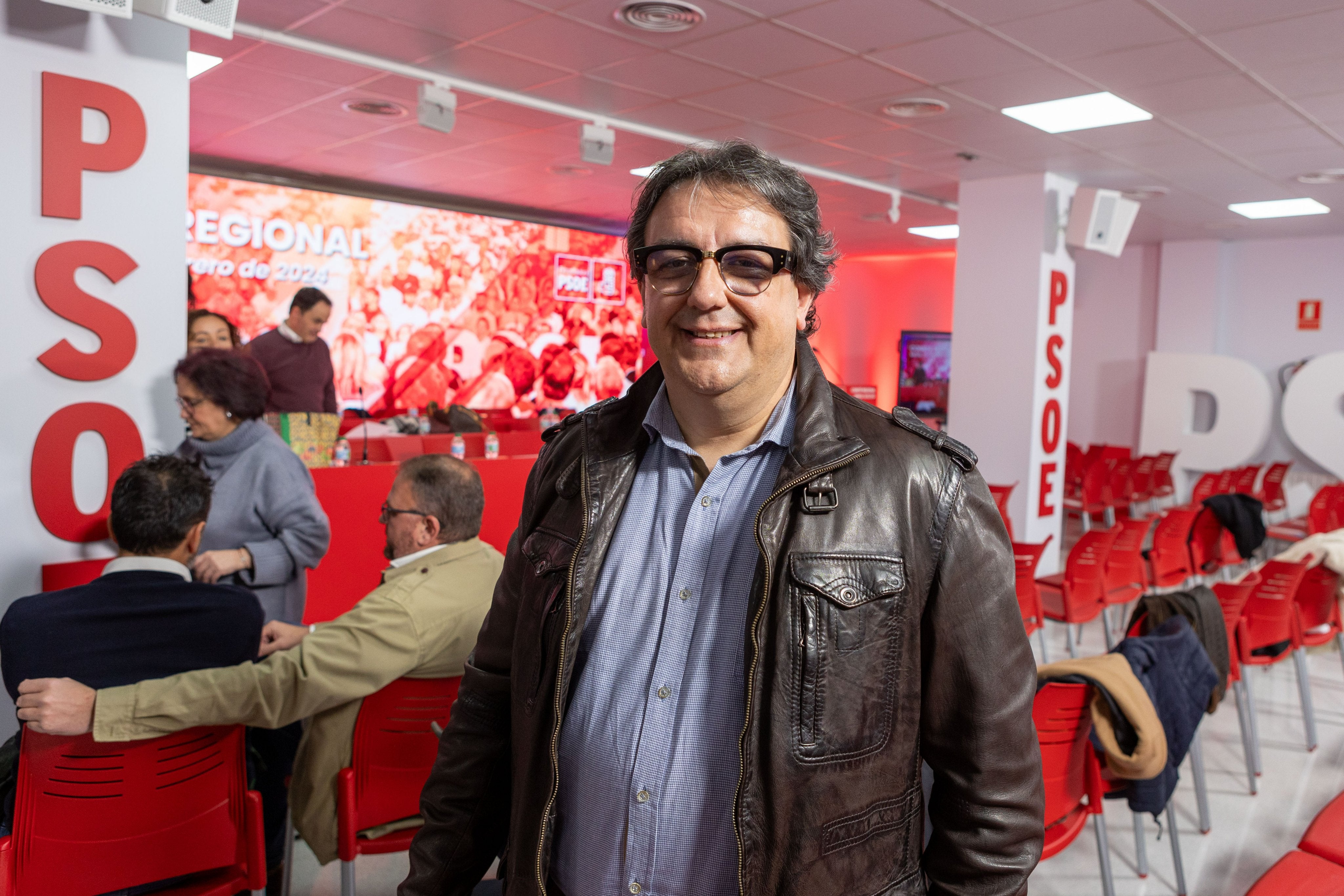 Vergeles quiere un PSOE fuerte y unido para recuperar el gobierno de la Junta Vergeles quiere un PSOE fuerte y unido para recuperar el gobierno de la Junta