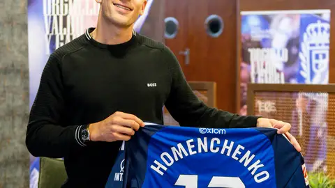 7-2 Santiago Homenchenko, nuevo jugador del Real Oviedo 7-2 Santiago Homenchenko, nuevo jugador del Real Oviedo