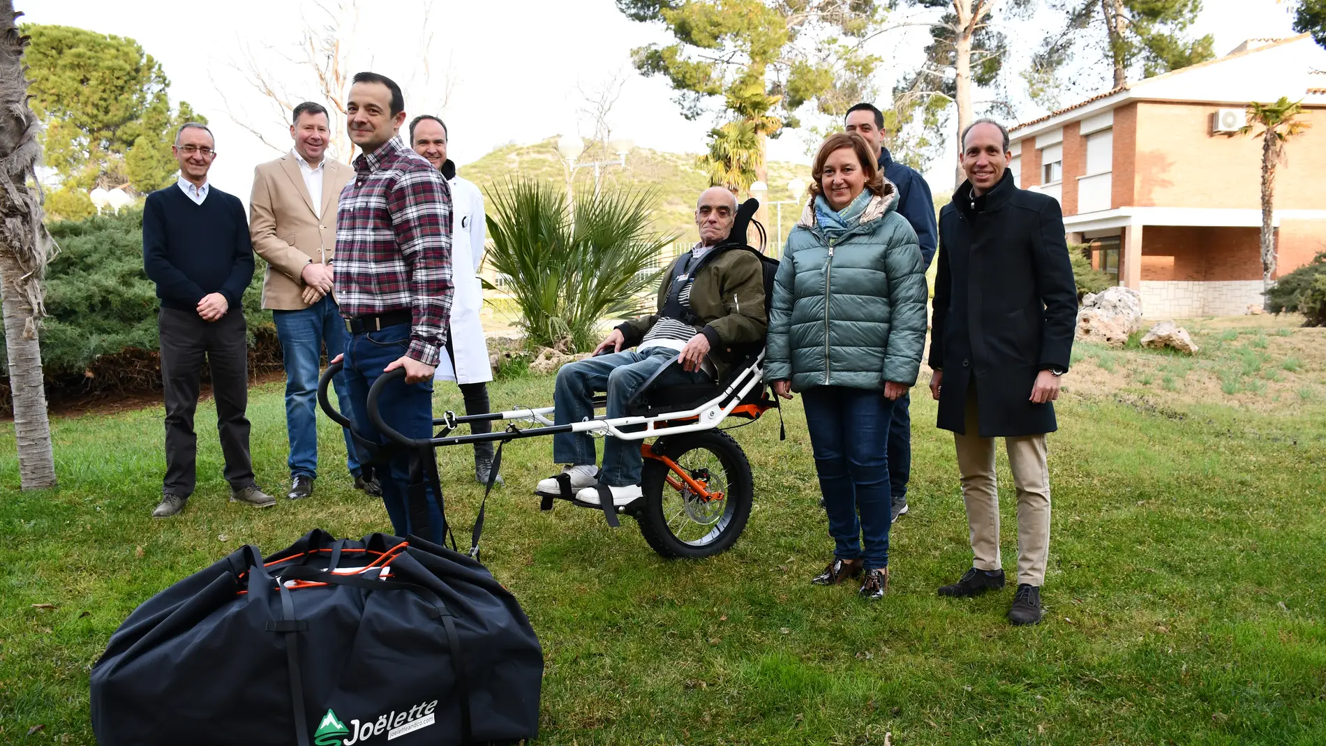 Diputación de Toledo adquiere dos sillas todo terreno para personas con discapacidad 