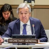 Fotografía de archivo del secretario general de la ONU, António Guterres.