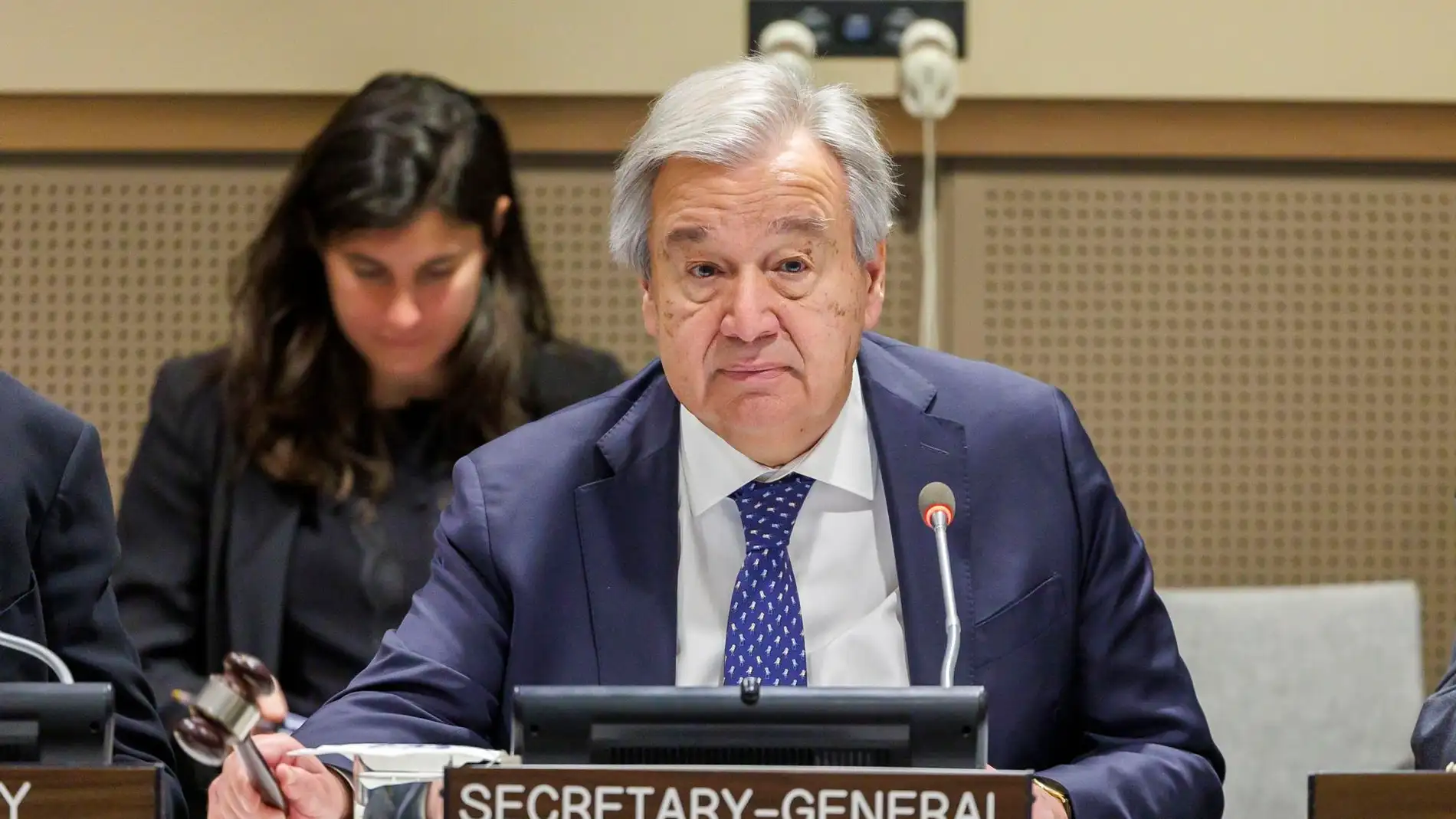 Fotografía de archivo del secretario general de la ONU, António Guterres.