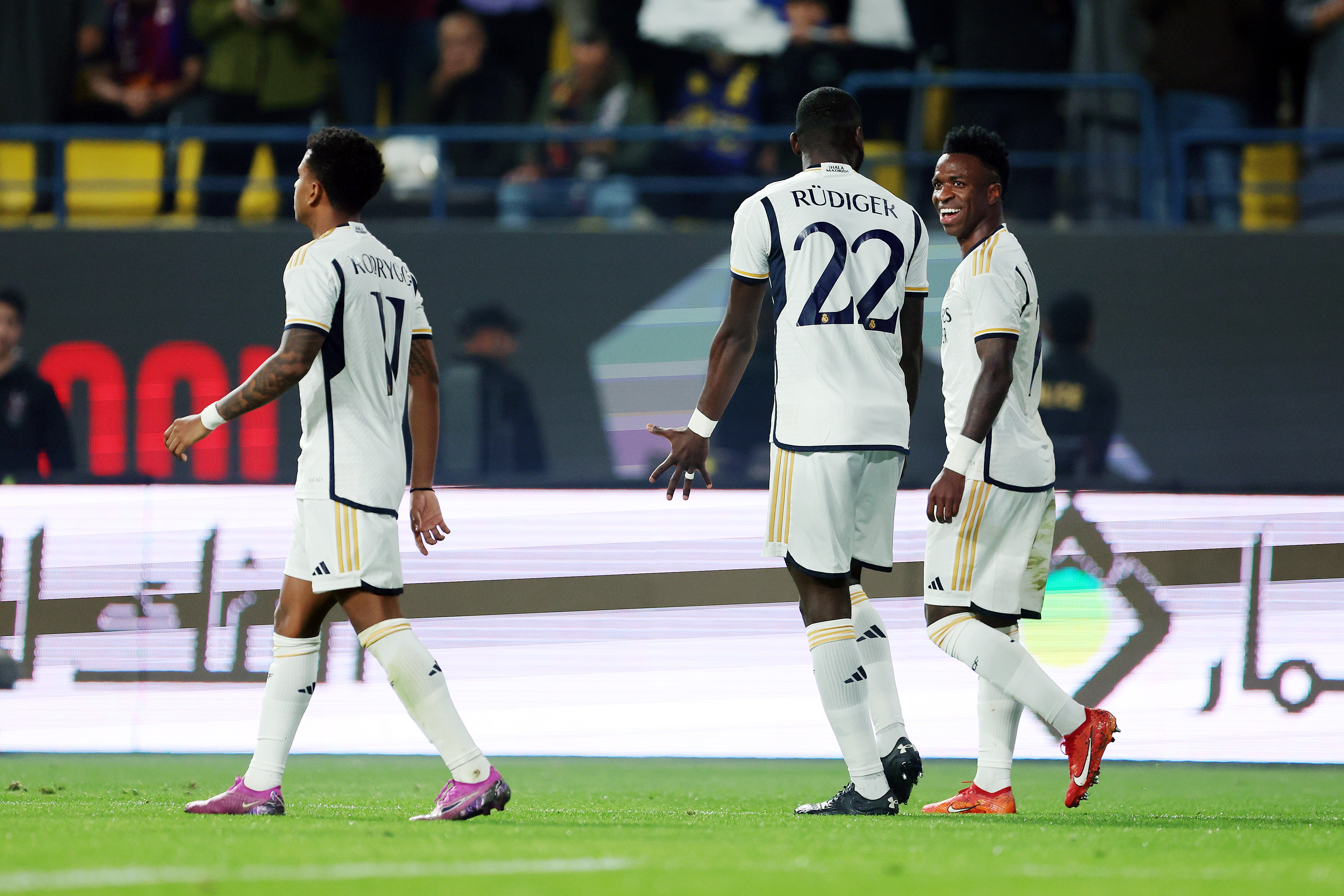 Vinicius y Rüdiger, dudas para medirse al Girona Vinicius y Rüdiger, dudas para medirse al Girona