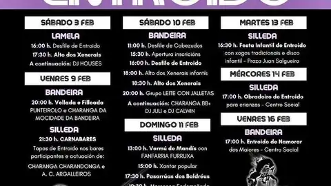 Entroido Silleda 2024 Concello de Silleda