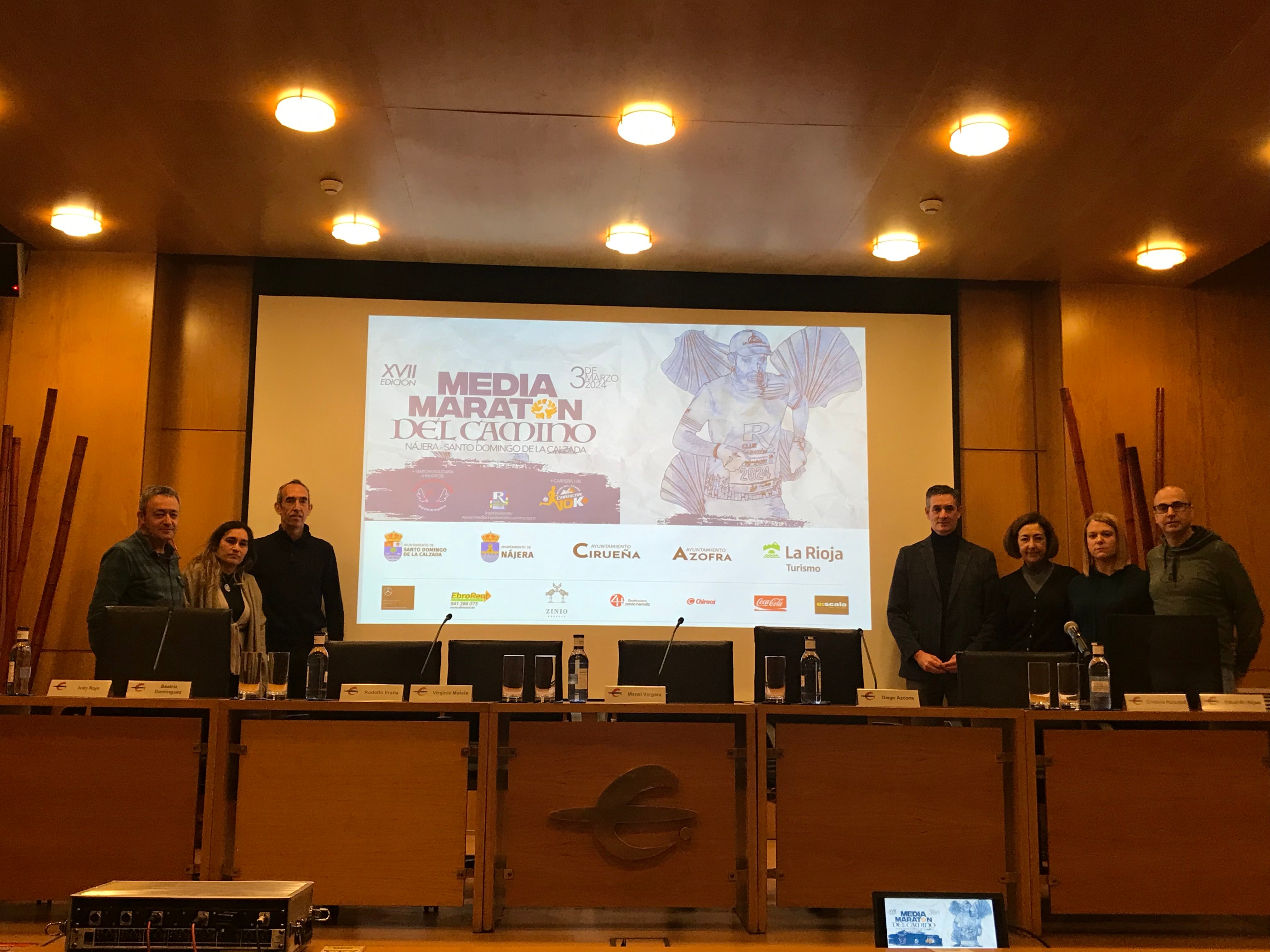El camino entre Nájera y Santo Domingo de la Calzada también será solidario el 3 de marzo El camino entre Nájera y Santo Domingo de la Calzada también será solidario el 3 de marzo