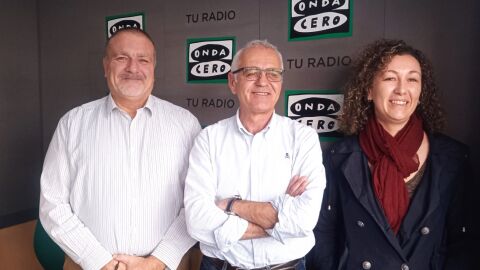 Alejandro Sarabia, Javier Puebla y Diamar Mira