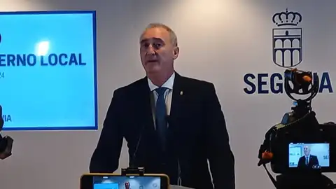 José Mazarías, alcalde de Segovia Junta de gobierno local