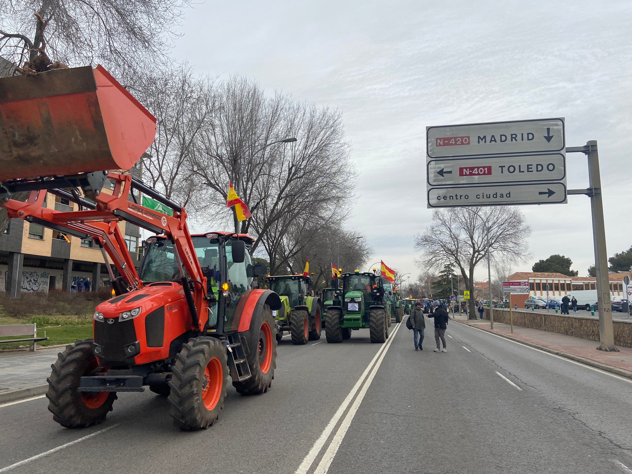 VÍDEOS: Tractorada de agricultores en Ciudad Real para reivindicar soluciones para el campo VÍDEOS: Tractorada de agricultores en Ciudad Real para reivindicar soluciones para el campo