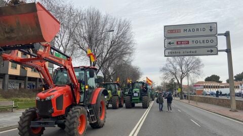 Tractorada en Ciudad Real